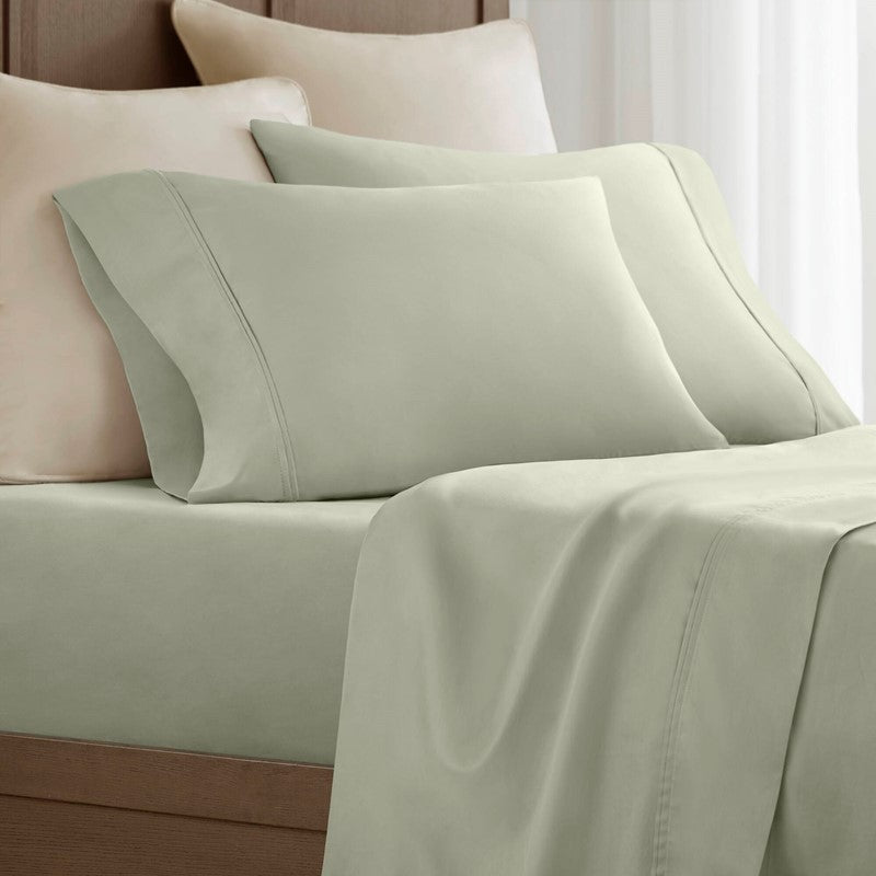 Harbor House 100% Egyptian Cotton Sateen Sheet Set - 400TC - Quahog Bay Bedding
