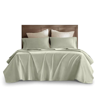 Harbor House 100% Egyptian Cotton Sateen Sheet Set - 400TC - Quahog Bay Bedding