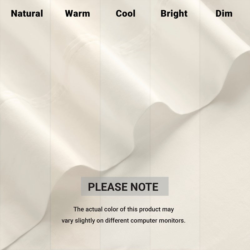 Harbor House 100% Egyptian Cotton Sateen Sheet Set - 400TC - Quahog Bay Bedding