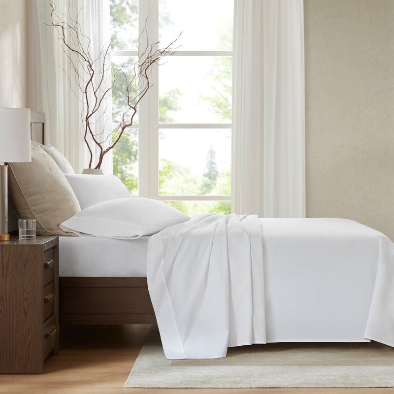 Harbor House 100% Egyptian Cotton Sateen Sheet Set - 400TC - Quahog Bay Bedding