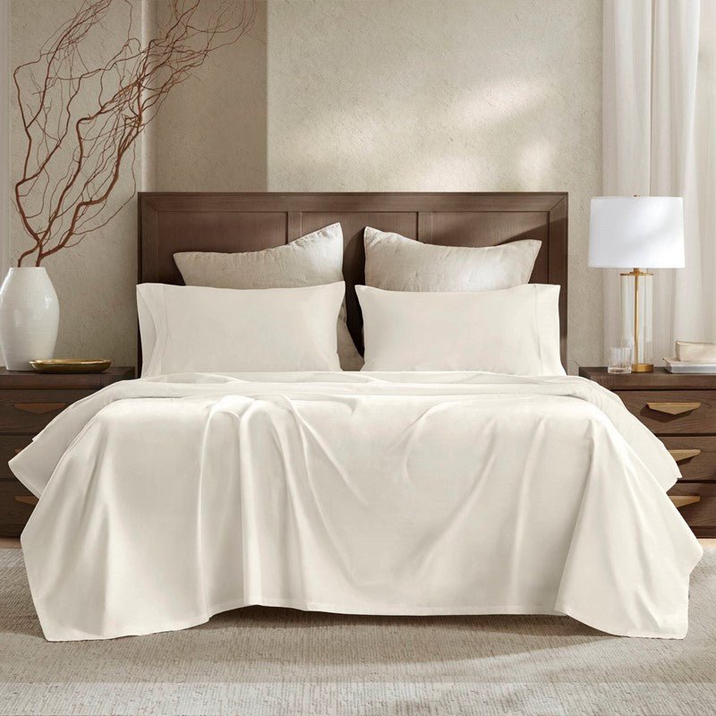 Harbor House 100% Egyptian Cotton Sateen Sheet Set - 400TC - Quahog Bay Bedding