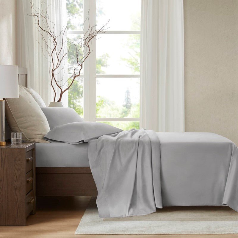 Harbor House 100% Egyptian Cotton Sateen Sheet Set - 400TC - Quahog Bay Bedding