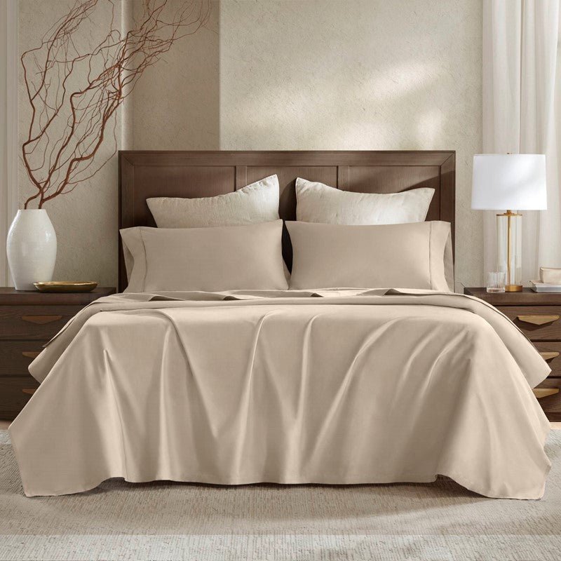Harbor House 100% Egyptian Cotton Sateen Sheet Set - 400TC - Quahog Bay Bedding