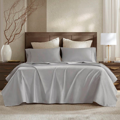 Harbor House 100% Egyptian Cotton Sateen Sheet Set - 400TC - Quahog Bay Bedding