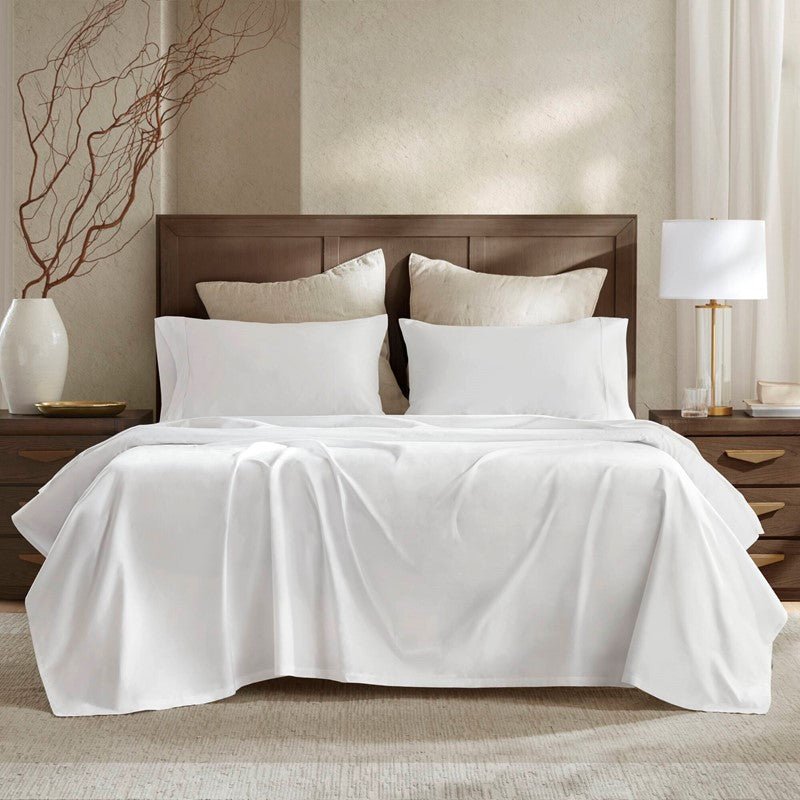 Harbor House 100% Egyptian Cotton Sateen Sheet Set - 400TC - Quahog Bay Bedding