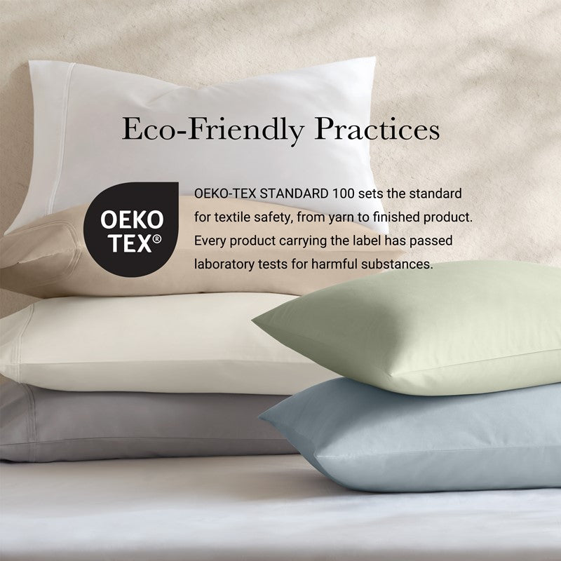 Harbor House 100% Egyptian Cotton Sateen Sheet Set - 400TC - Quahog Bay Bedding