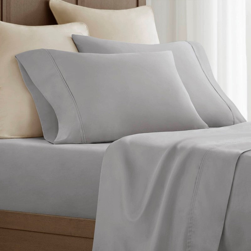 Harbor House 100% Egyptian Cotton Sateen Sheet Set - 400TC - Quahog Bay Bedding