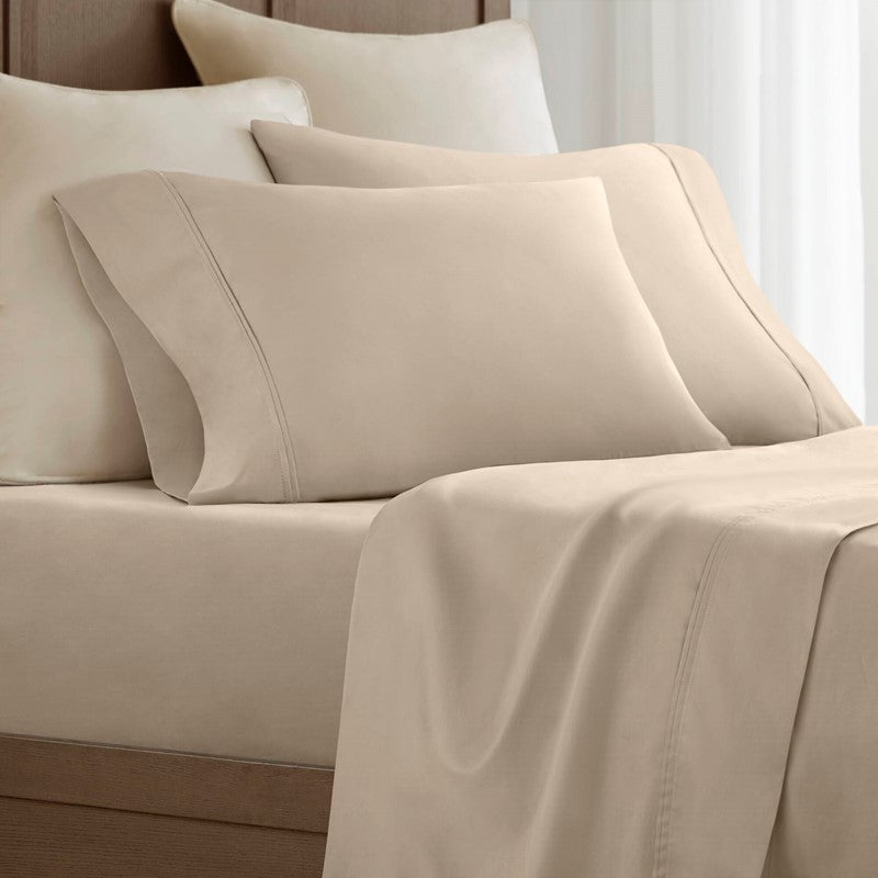 Harbor House 100% Egyptian Cotton Sateen Sheet Set - 400TC - Quahog Bay Bedding