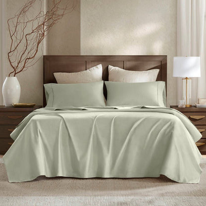 Harbor House 100% Egyptian Cotton Sateen Sheet Set - 400TC - Quahog Bay Bedding