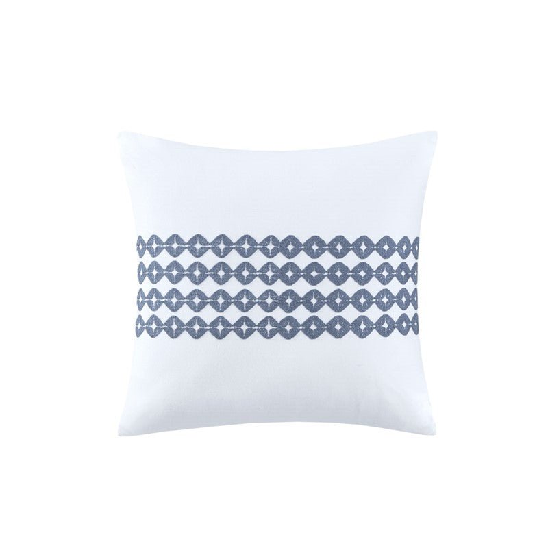 Harmony 4PC Oversized Reversible Coastal Quilt Set with Throw Pillow - Quahog Bay Bedding