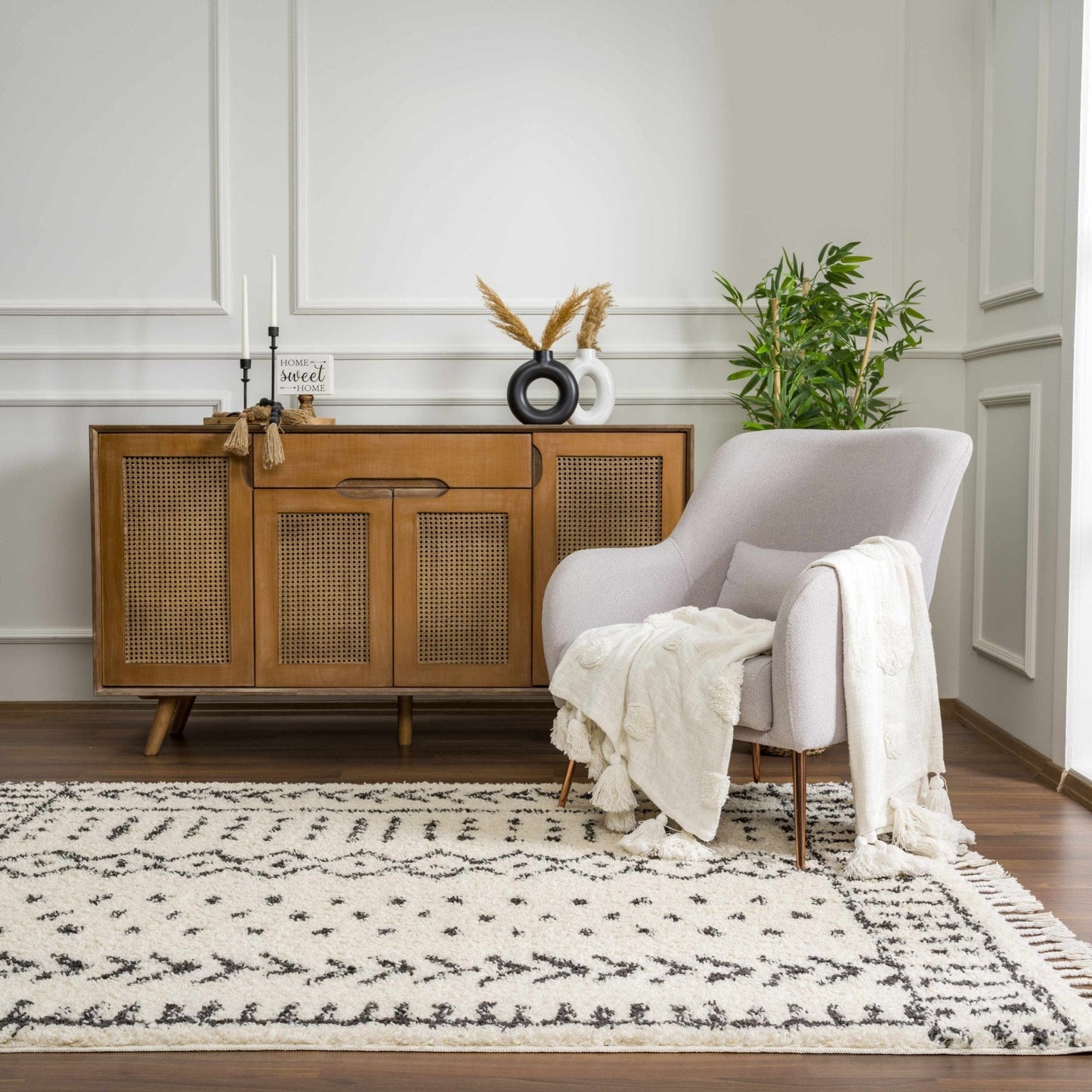 Hauppauge Berber Shag Carpet - Quahog Bay Bedding