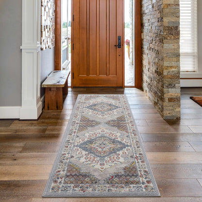 Haymond Taupe & Cream Area Rug - Medium Pile - Quahog Bay Bedding