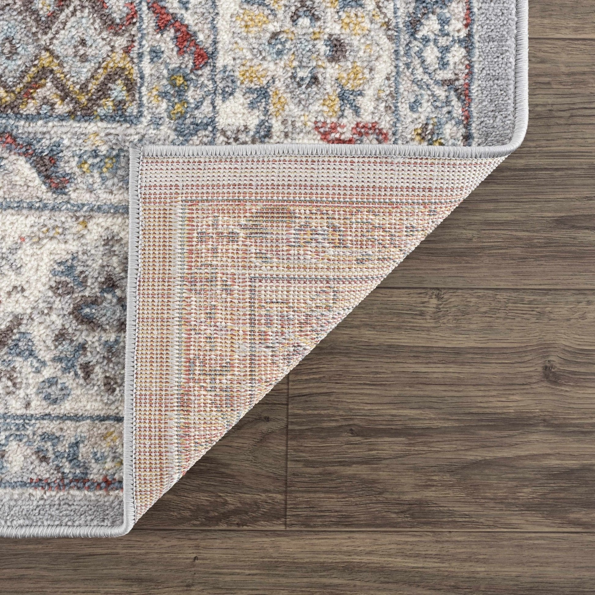 Haymond Taupe & Cream Area Rug - Medium Pile - Quahog Bay Bedding