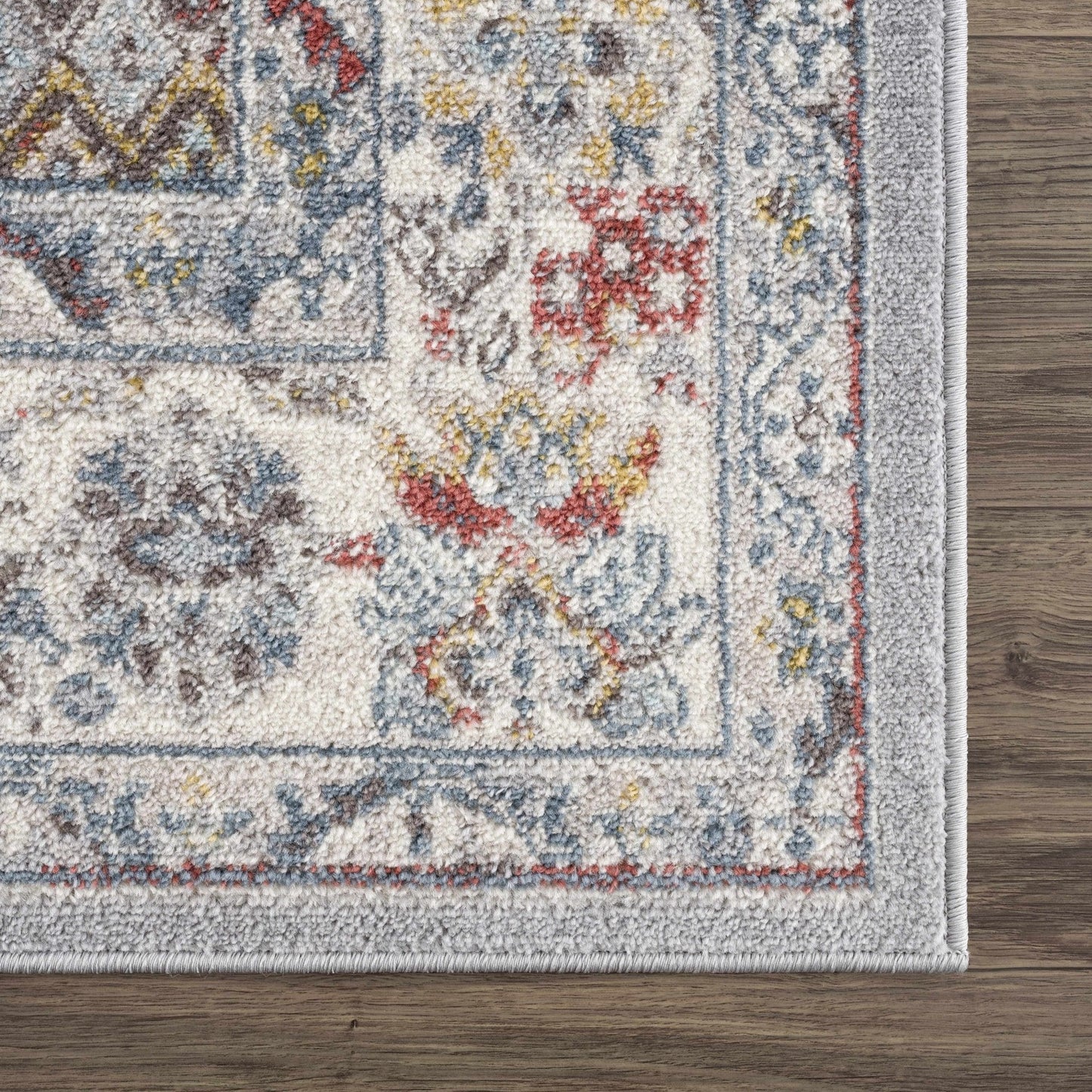 Haymond Taupe & Cream Area Rug - Medium Pile - Quahog Bay Bedding