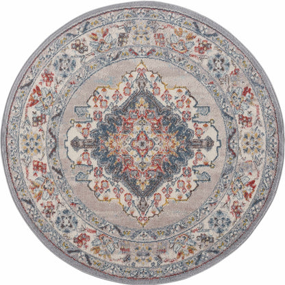 Haymond Taupe & Cream Area Rug - Medium Pile - Quahog Bay Bedding