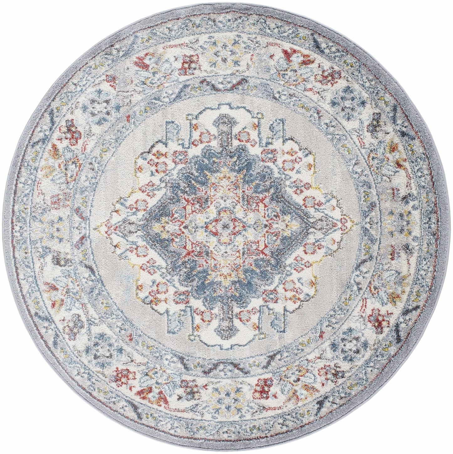 Haymond Taupe & Cream Area Rug - Medium Pile - Quahog Bay Bedding
