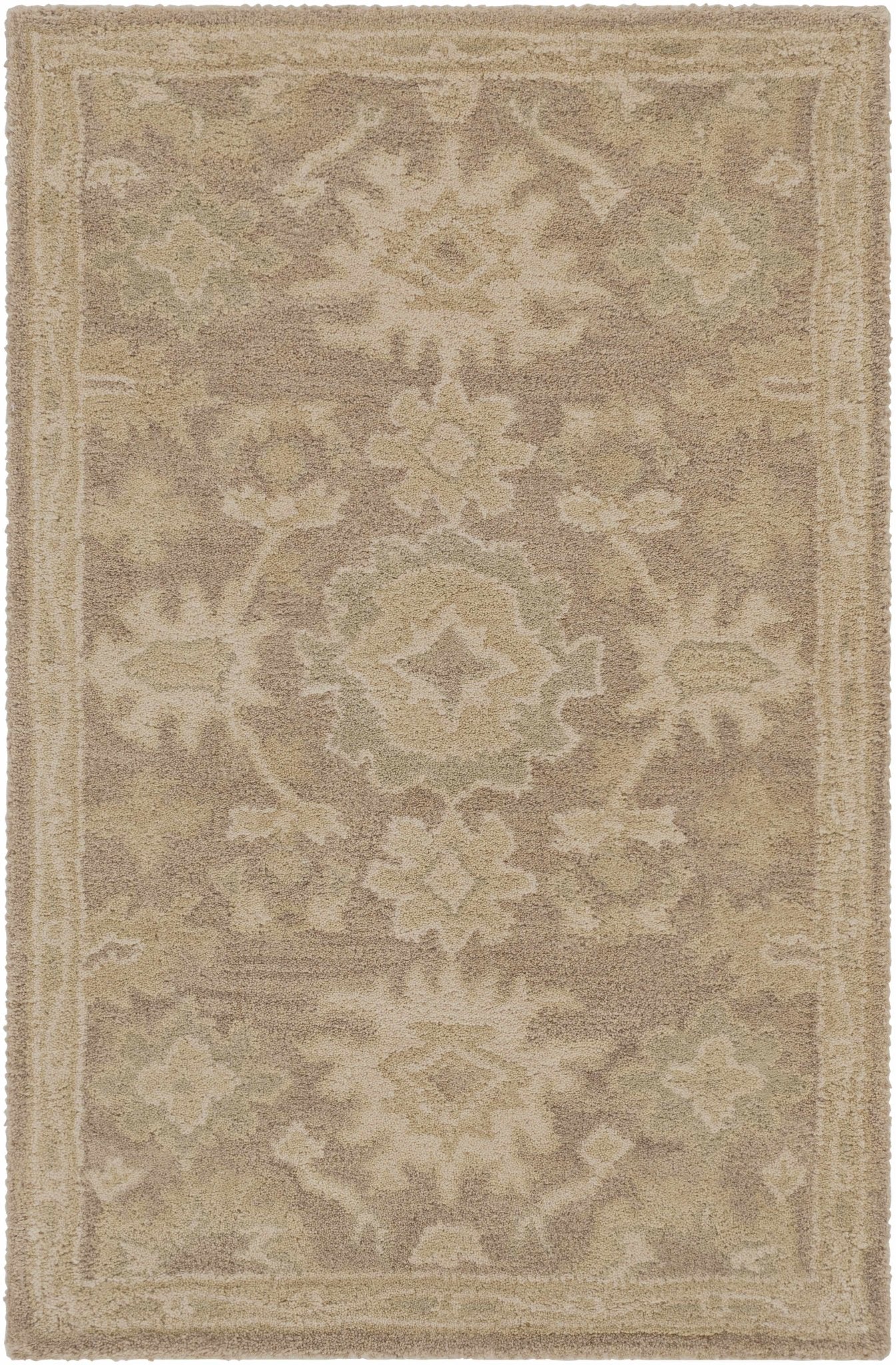 Hazen 1149 Beige Wool Rug - Quahog Bay Bedding