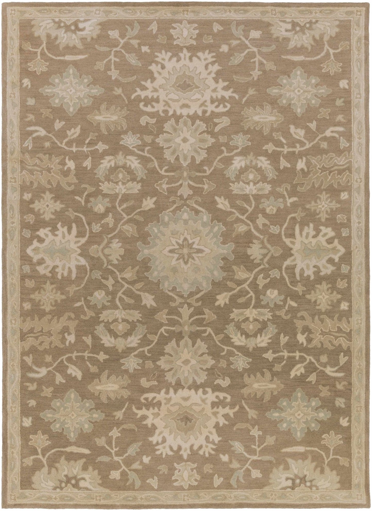 Hazen 1149 Beige Wool Rug - Quahog Bay Bedding