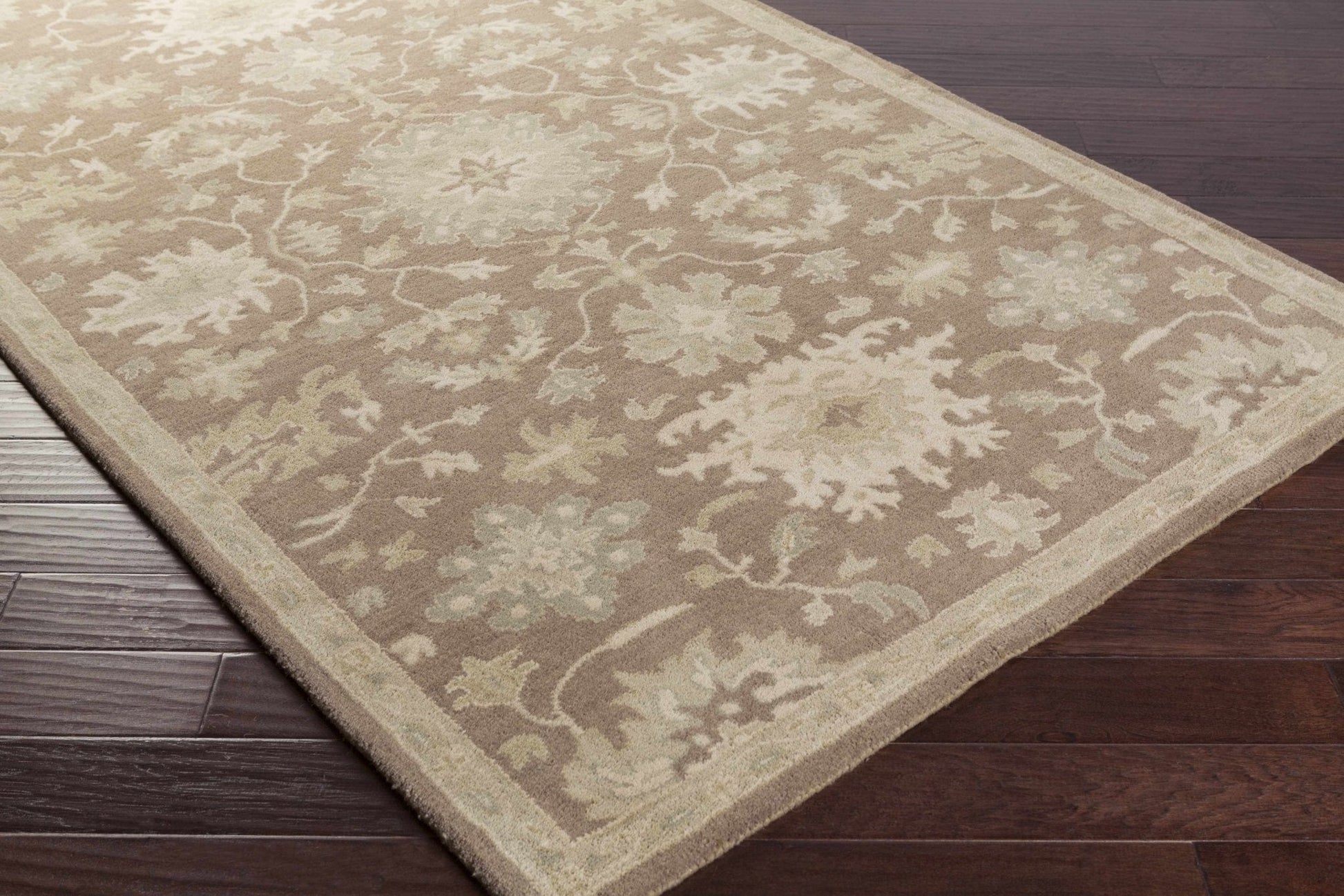 Hazen 1149 Beige Wool Rug - Quahog Bay Bedding