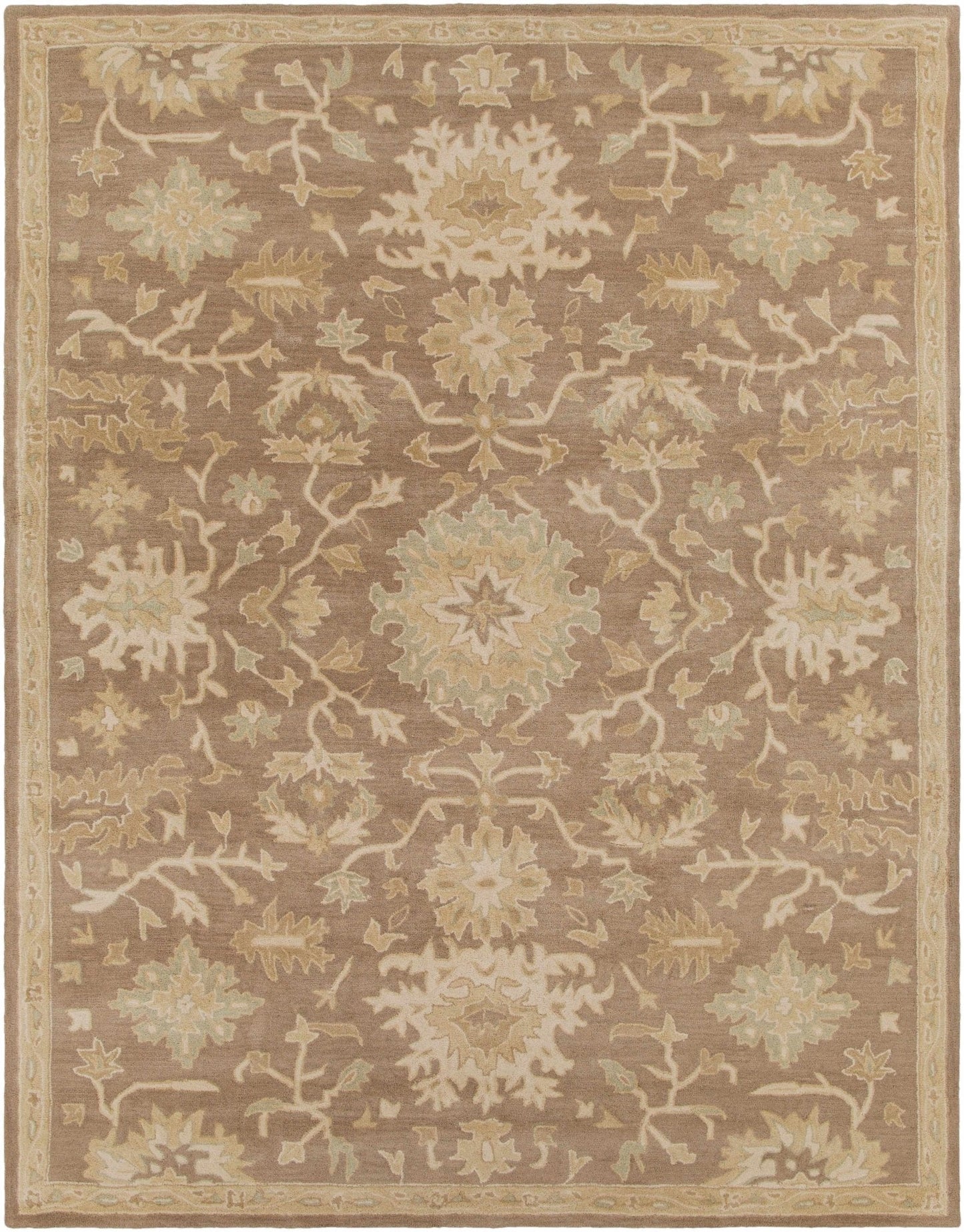 Hazen 1149 Beige Wool Rug - Quahog Bay Bedding