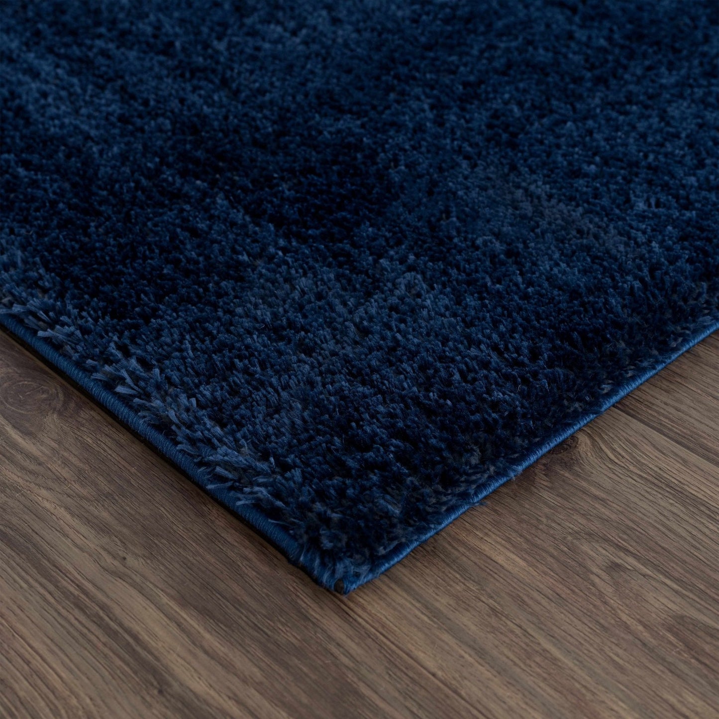 Heavenly Solid Navy Blue Shag Rug - Clearance - Quahog Bay Bedding