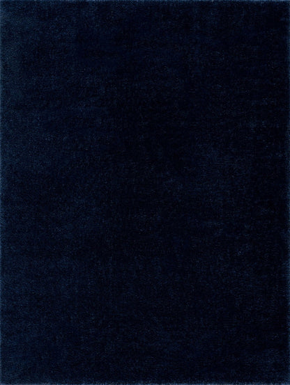 Heavenly Solid Navy Blue Shag Rug - Clearance - Quahog Bay Bedding