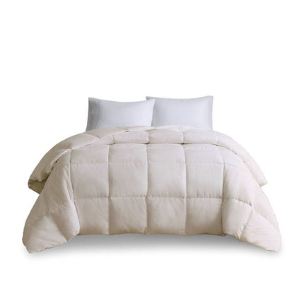 Heavy Warmth Goose Feather and Down Oversize Comforter - Cream - Quahog Bay Bedding