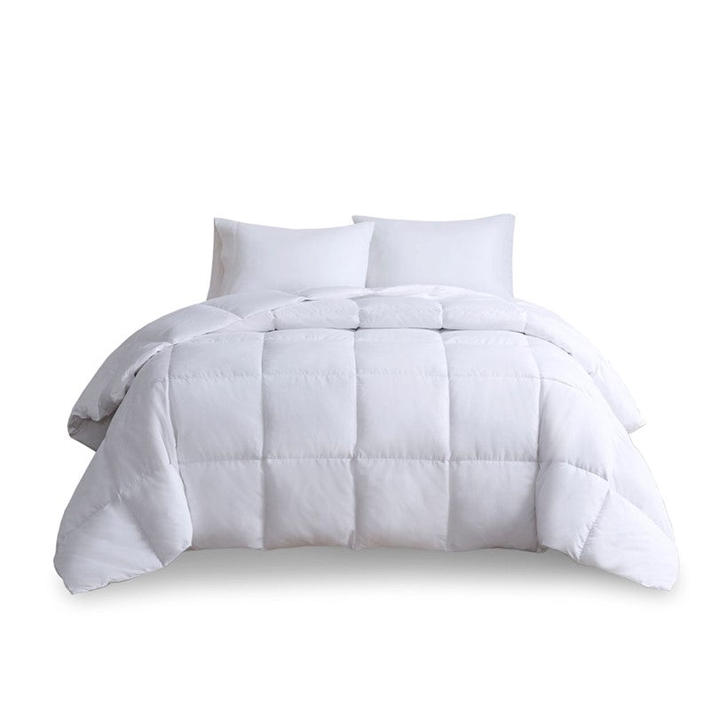 Heavy Warmth Goose Feather and Down Oversize Comforter - White - Quahog Bay Bedding