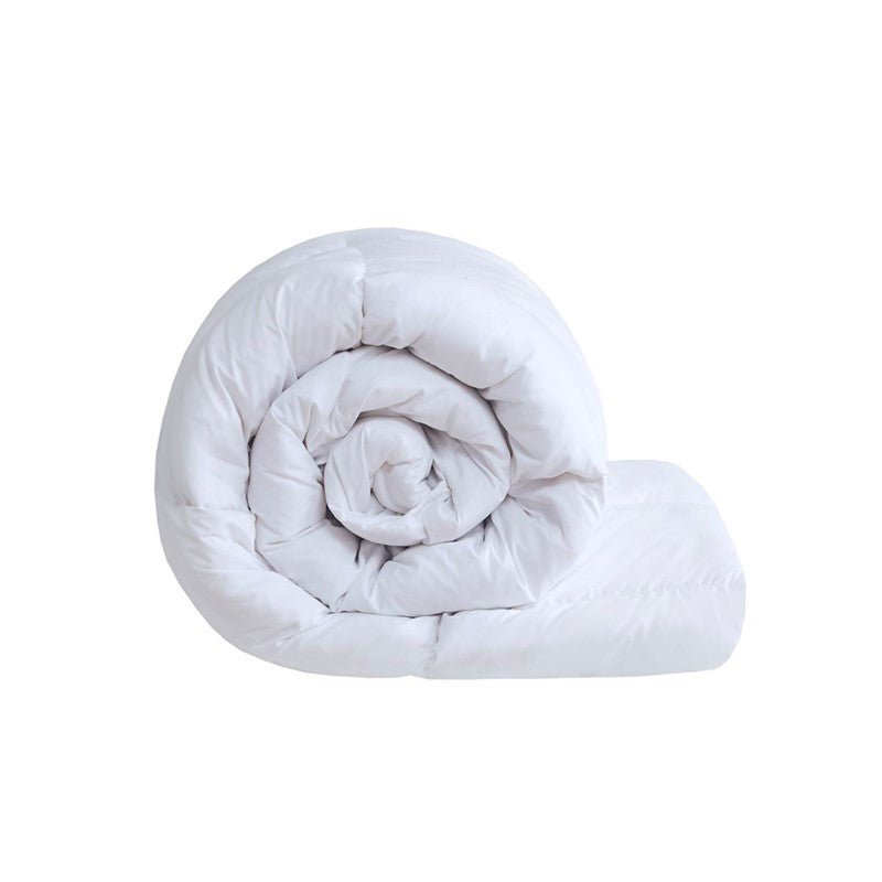 Heavy Warmth Goose Feather and Down Oversize Comforter - White - Quahog Bay Bedding