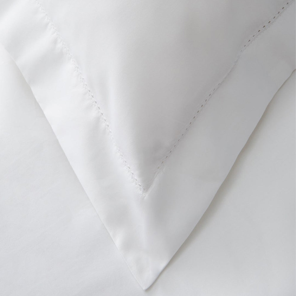 Hemstitch Duvet Set 600TC 100% Cotton - Quahog Bay Bedding