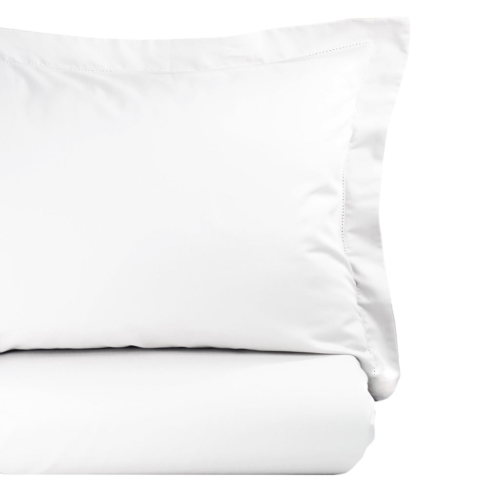 Hemstitch Duvet Set 600TC 100% Cotton - Quahog Bay Bedding