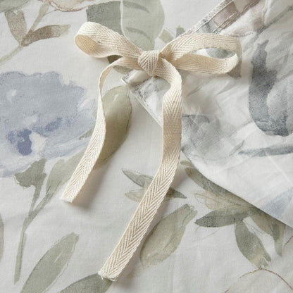 Herbal 5 Piece Cotton Sateen Print Duvet Set - Quahog Bay Bedding