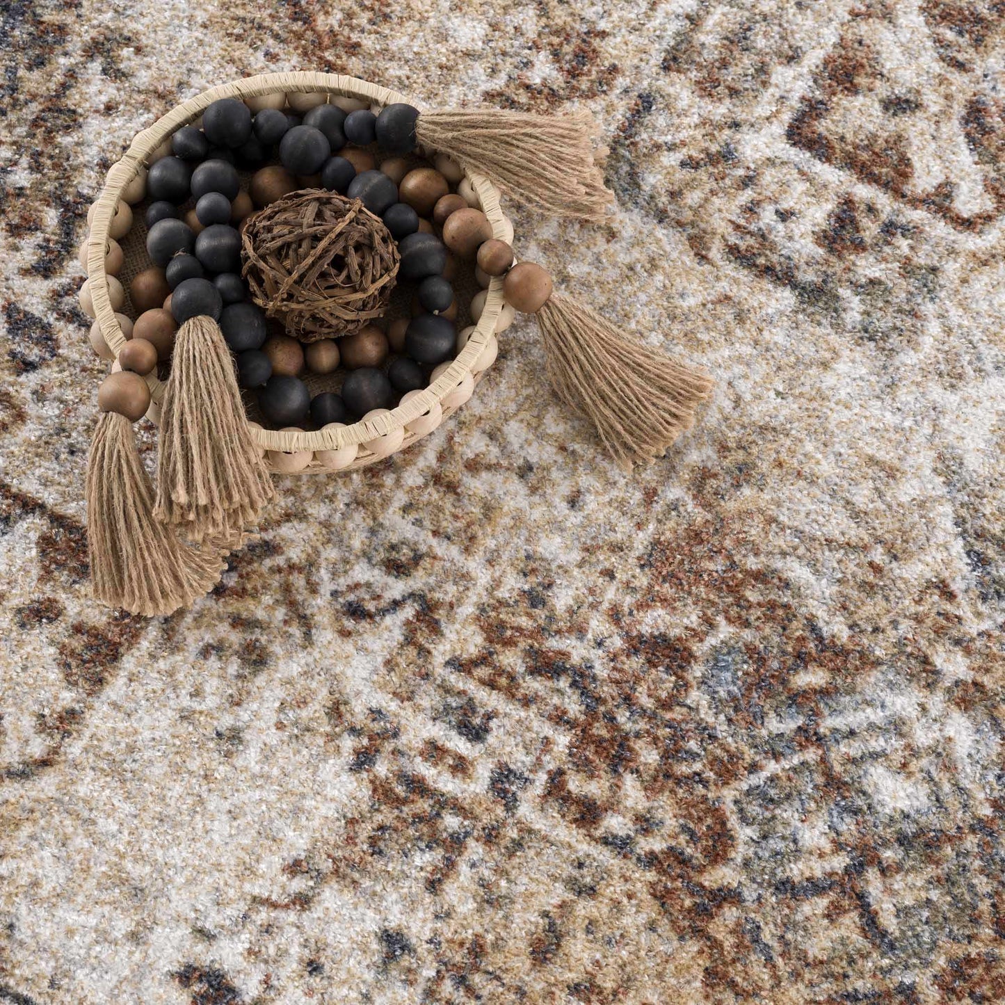 Heritage Style Flat Pile Washable Rug - Quahog Bay Bedding