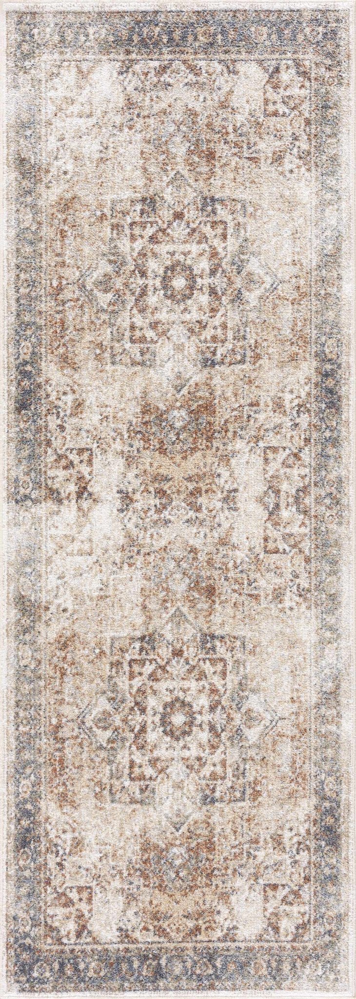 Heritage Style Flat Pile Washable Rug - Quahog Bay Bedding