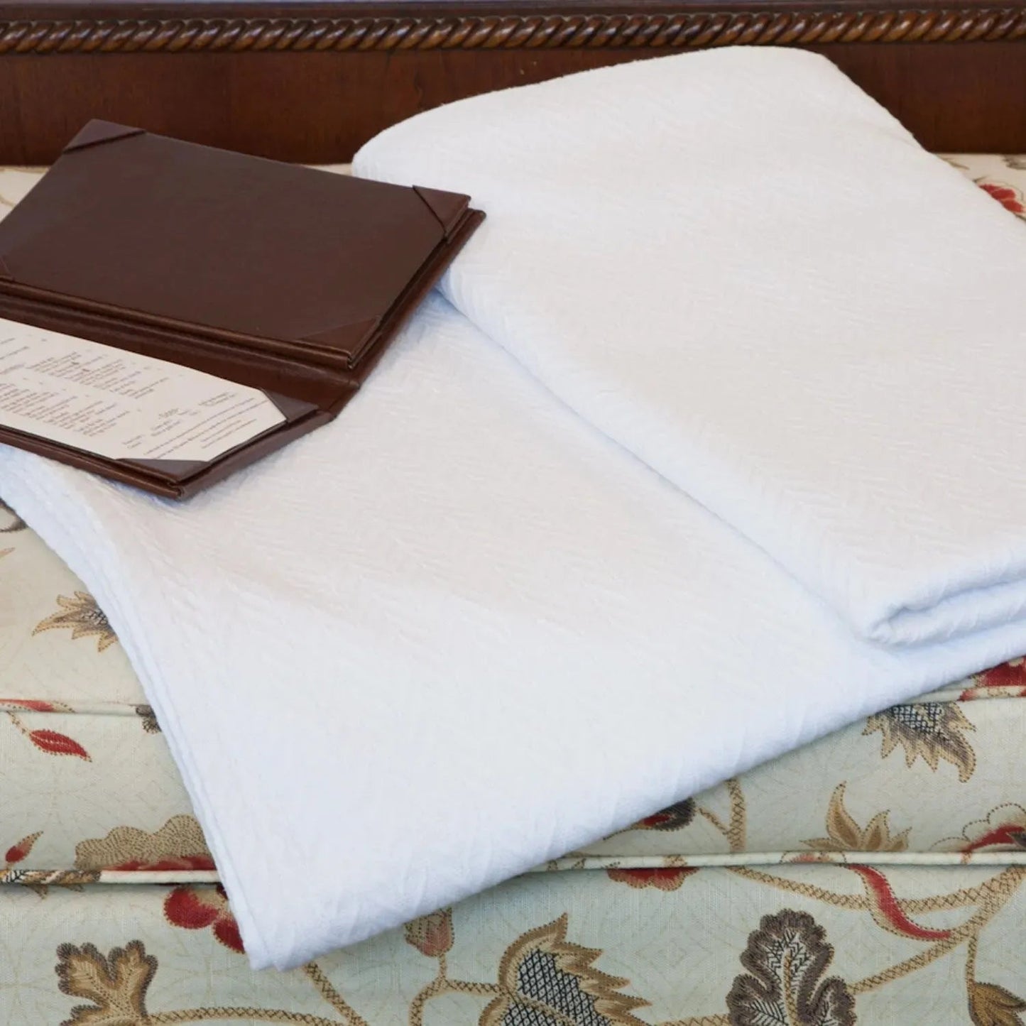 Cotton Herringbone & Honeycomb Weave All Season Blanket 2 PK - Rifz Textiles Inc