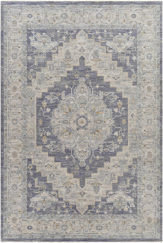Sema Blue Medallion Area Rug
