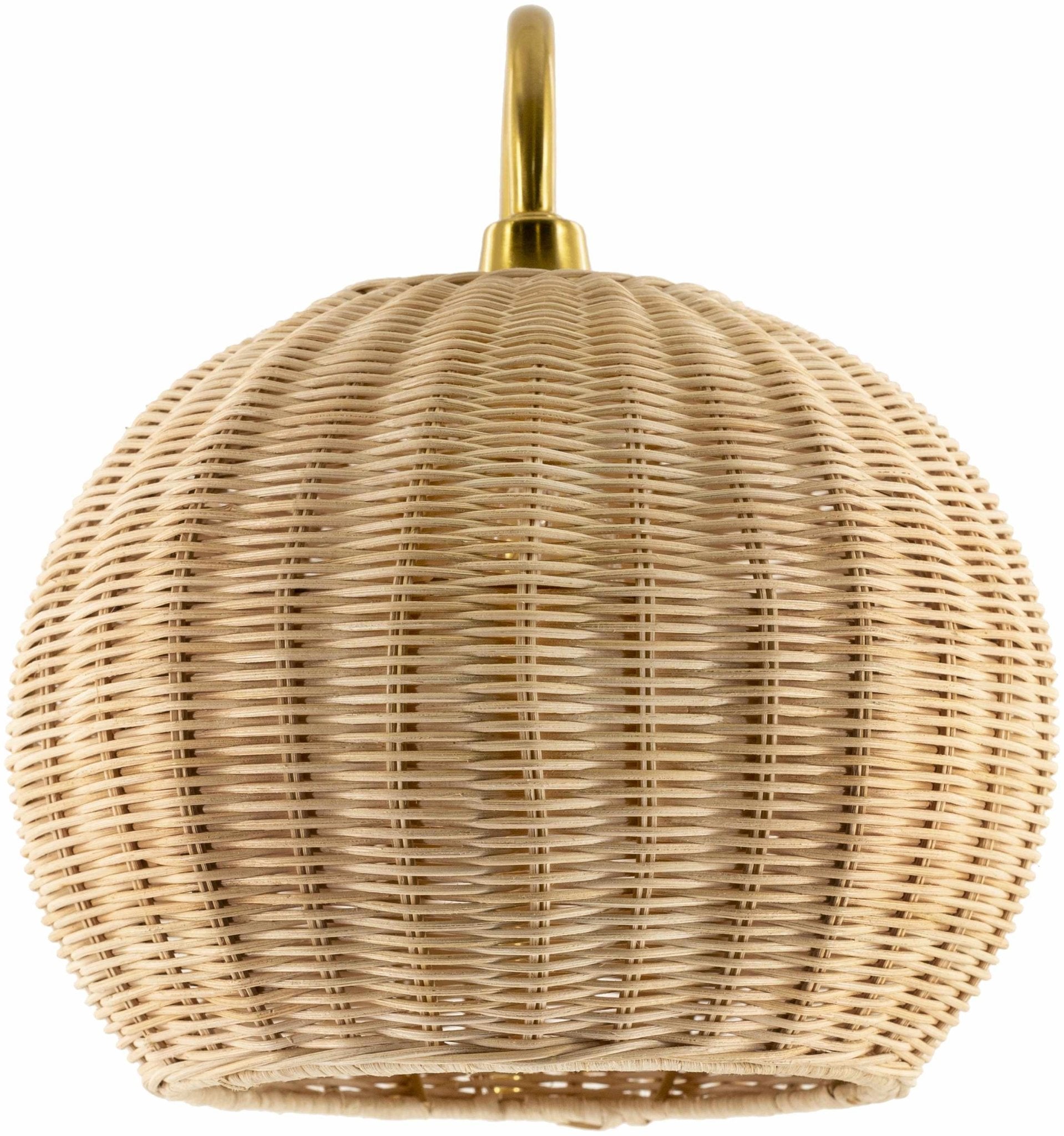 Hindang Rattan Wall Sconces - Quahog Bay Bedding