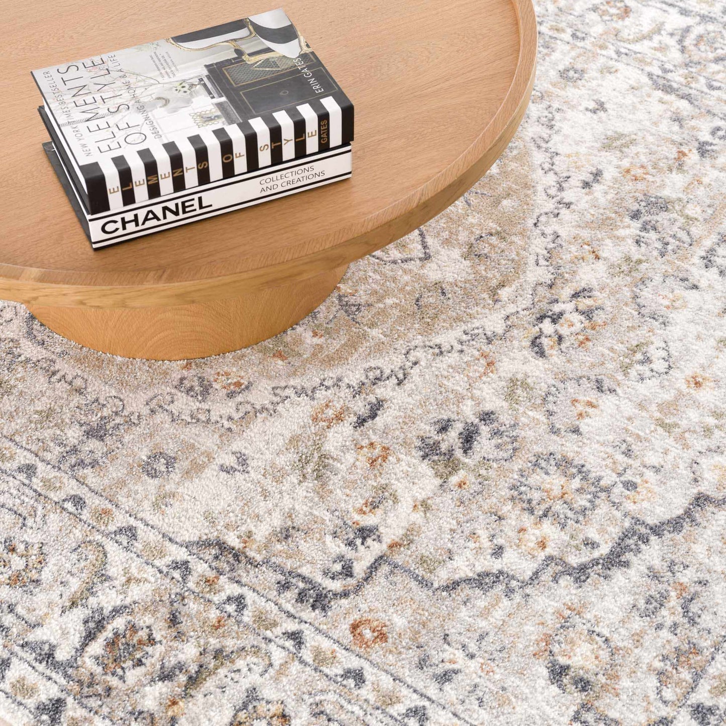 Hiti Cream Flat Pile Washable Rug - Quahog Bay Bedding