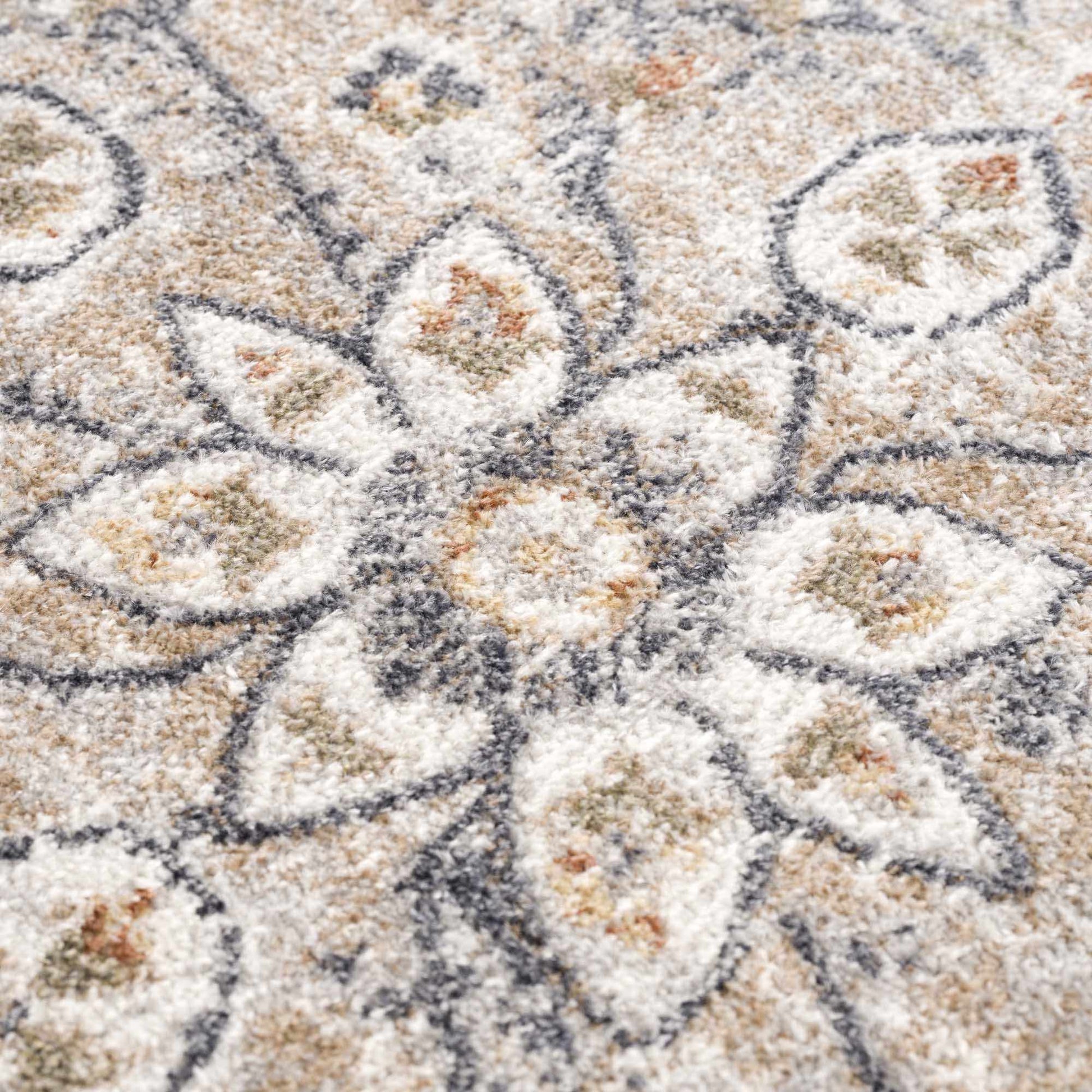 Hiti Cream Flat Pile Washable Rug - Quahog Bay Bedding
