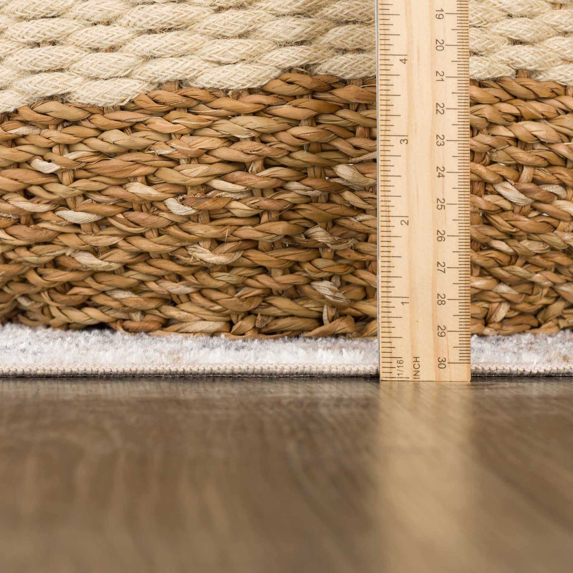 Hiti Cream Flat Pile Washable Rug - Quahog Bay Bedding
