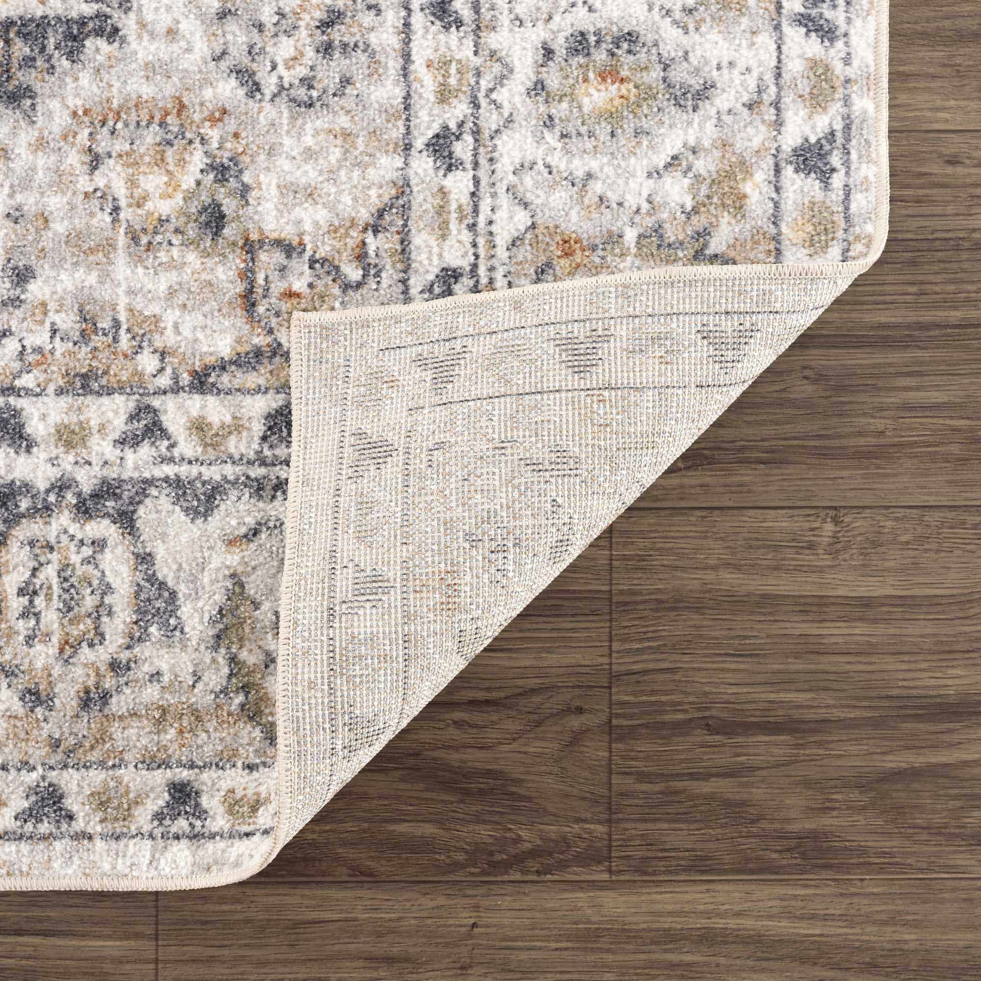 Hiti Cream Flat Pile Washable Rug - Quahog Bay Bedding