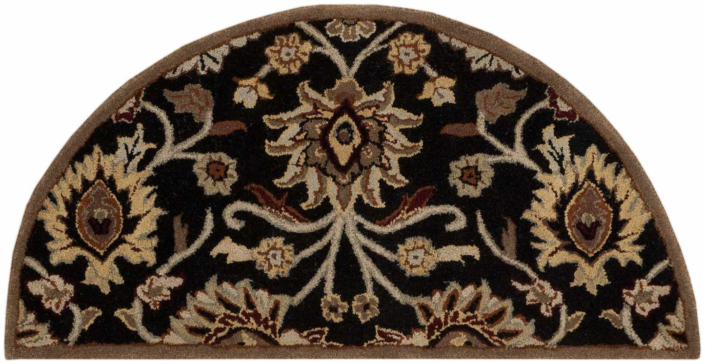 Conesus 1053 Hand Tufted Black Wool Rug