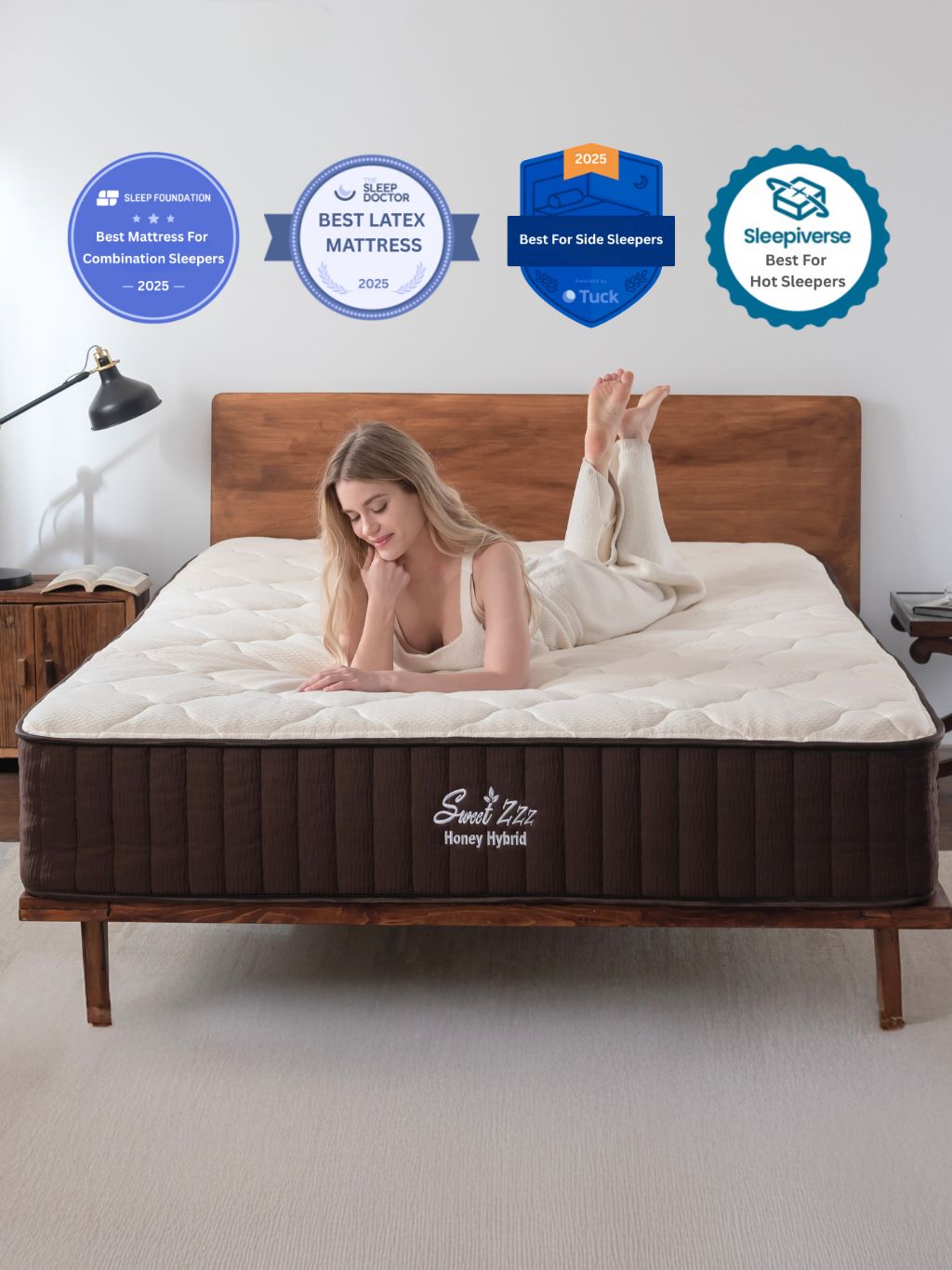 Honey Hybrid Mattress - Quahog Bay Bedding