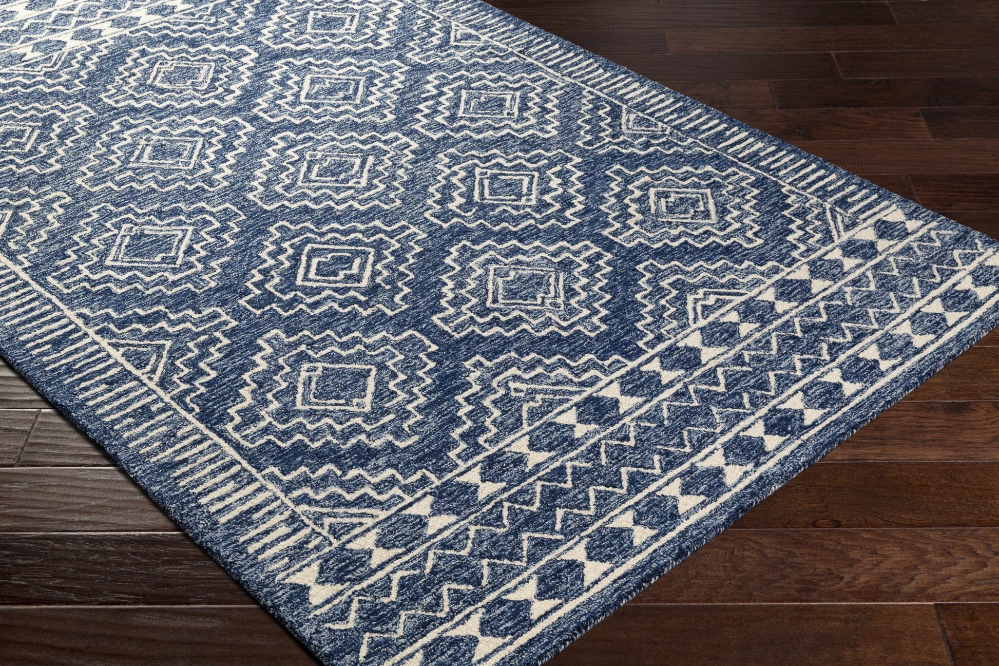 Horton Modern Wool Rug - Quahog Bay Bedding