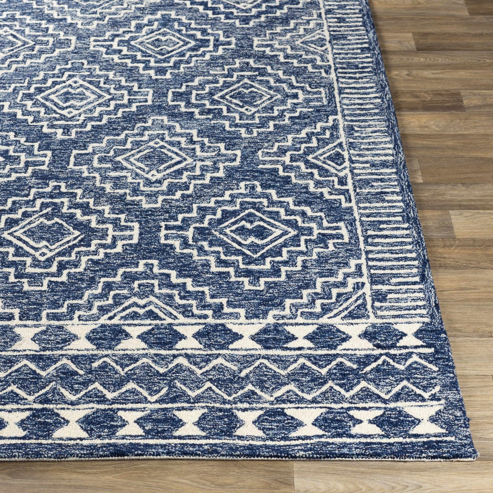 Horton Modern Wool Rug - Quahog Bay Bedding