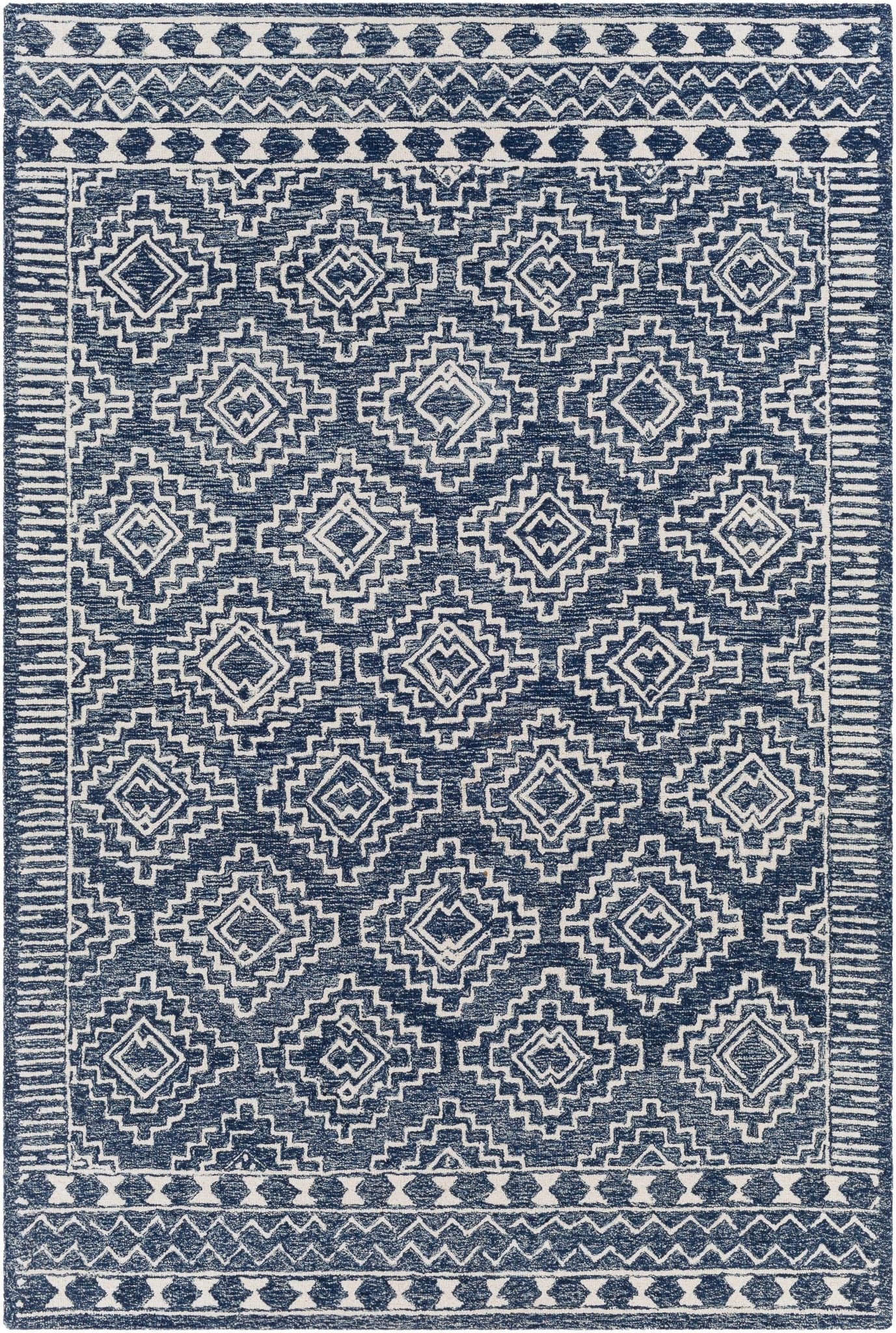 Horton Modern Wool Rug - Quahog Bay Bedding