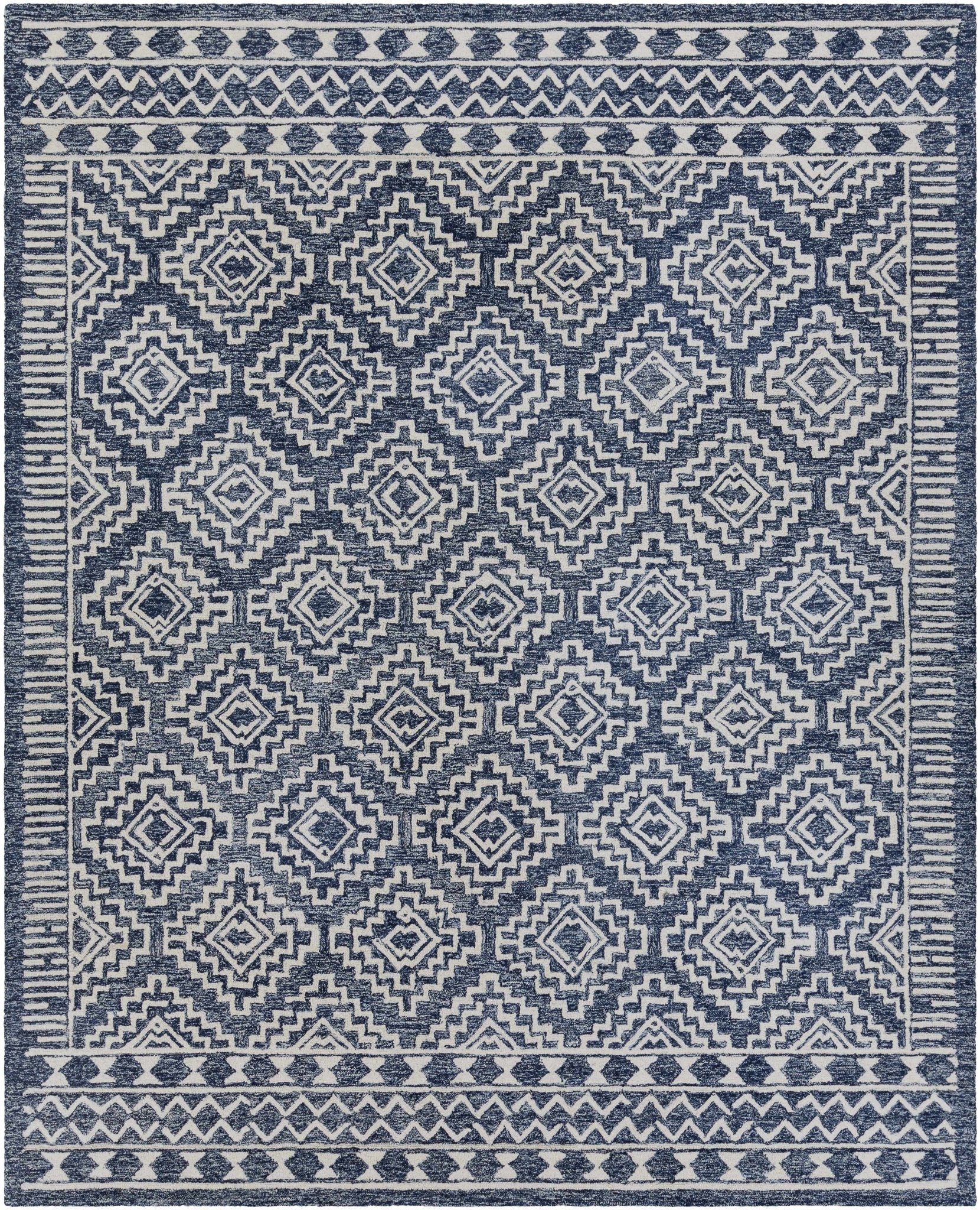 Horton Modern Wool Rug - Quahog Bay Bedding
