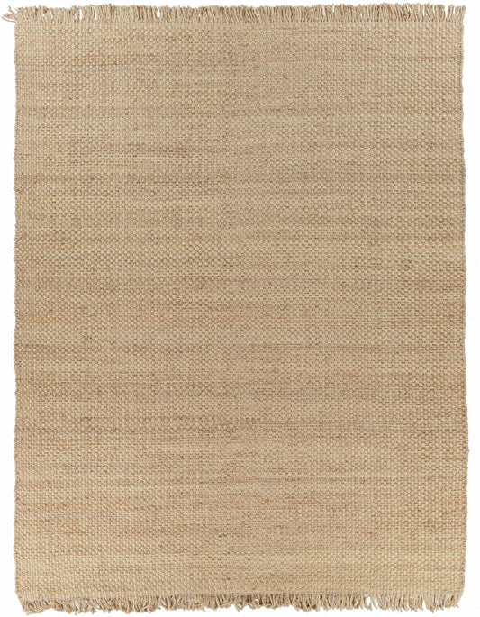 Hovland Hand Woven Natural Jute Rag Rug - Clearance
