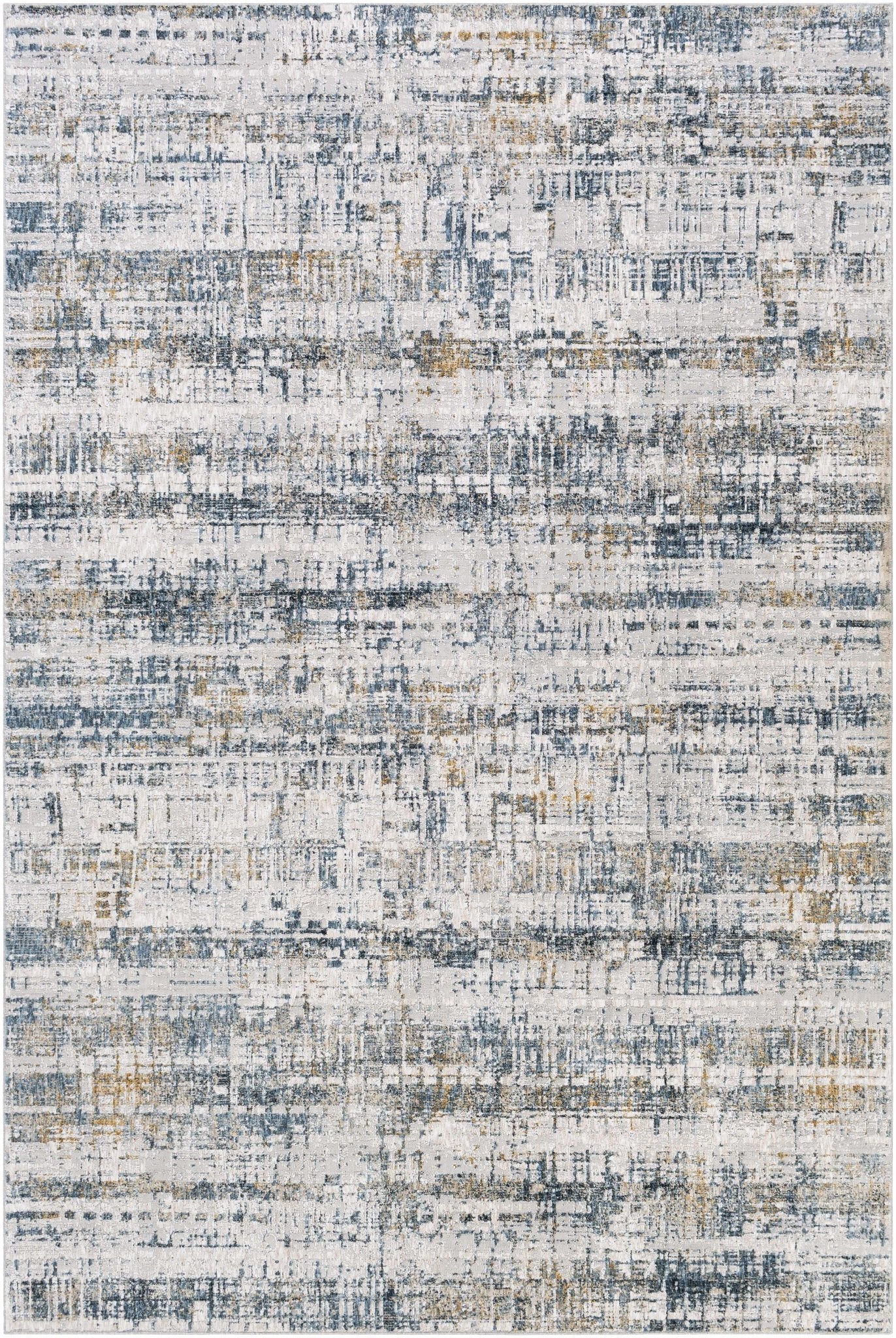 Hughesdale Distorted Lines Luxe Area Rug - Quahog Bay Bedding