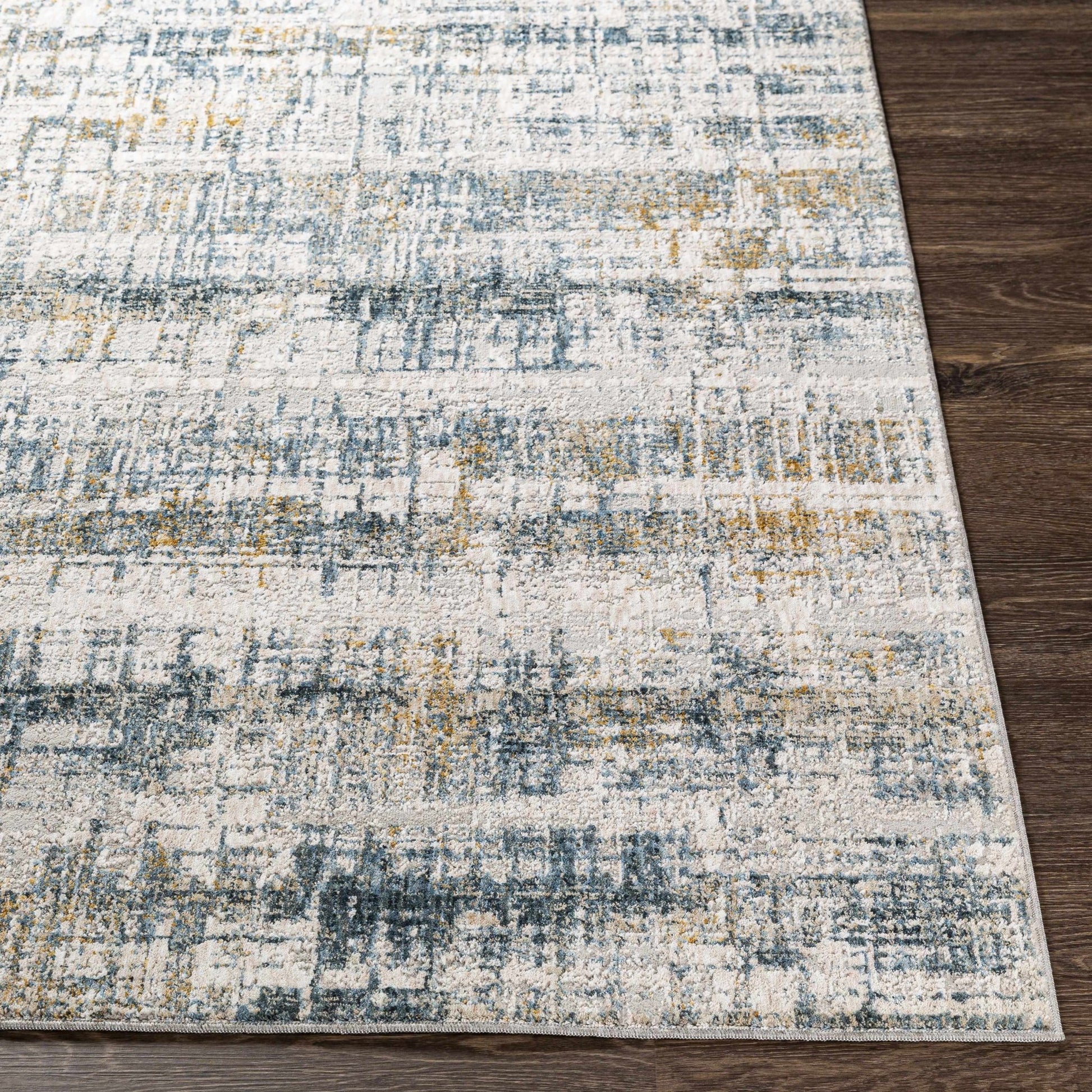 Hughesdale Distorted Lines Luxe Area Rug - Quahog Bay Bedding